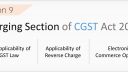 Charging Section under CGST Law 2017